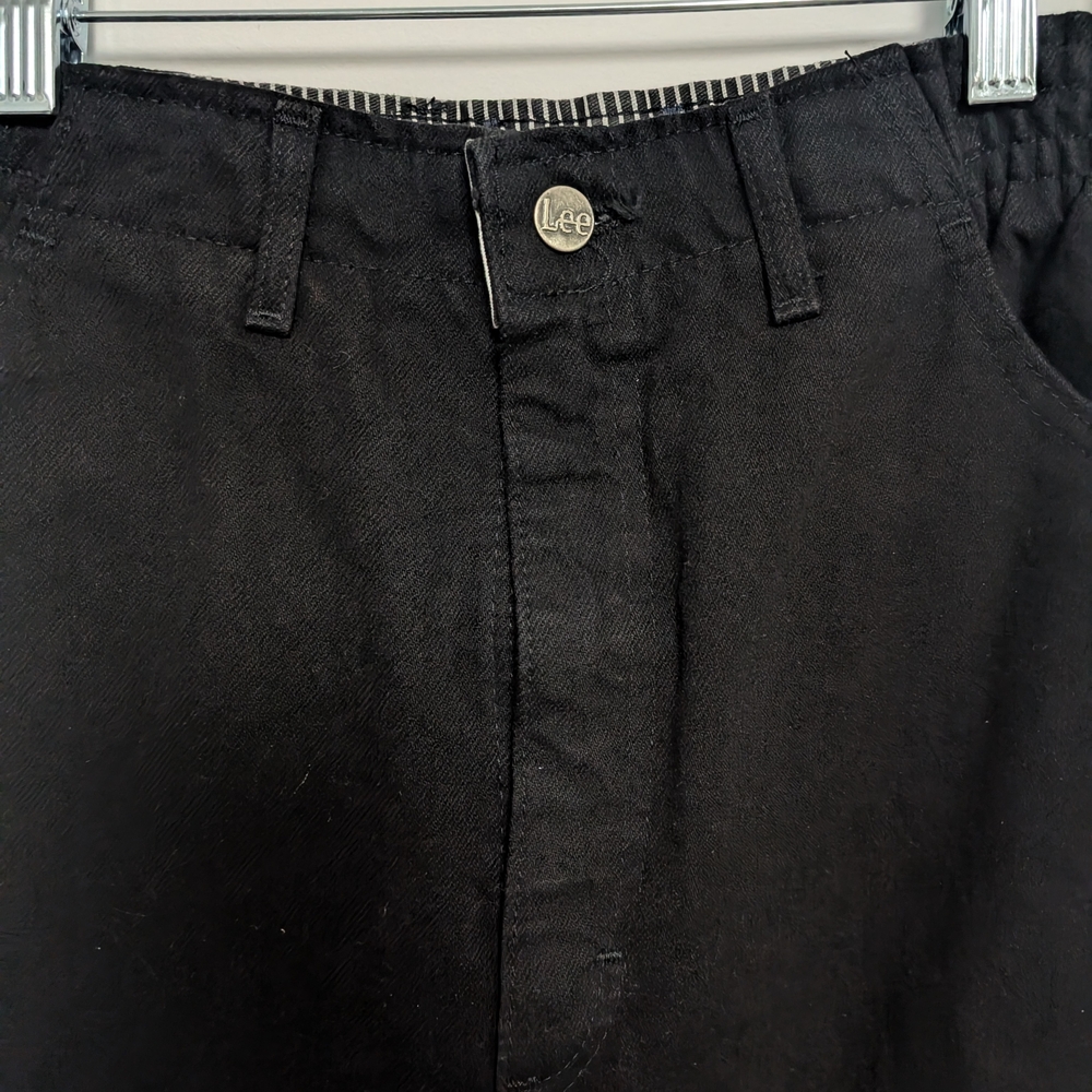 Vintage NWOT Lee Black Baggy Denim Jeans
